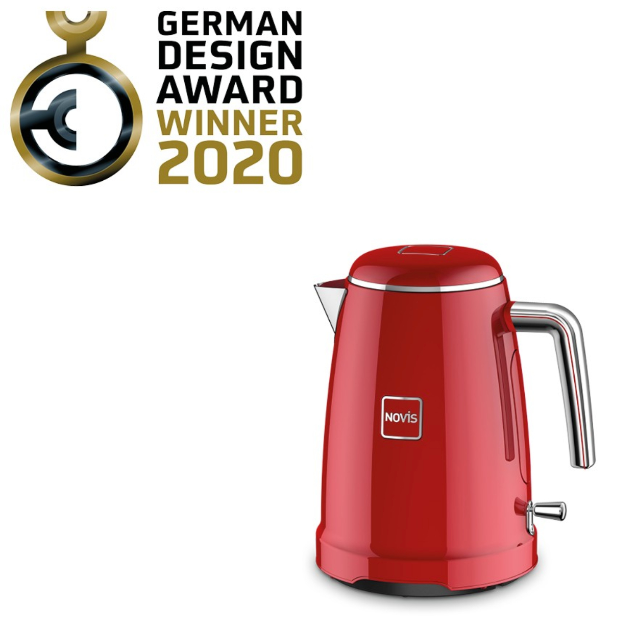 Novis Wasserkocher K1 Rot