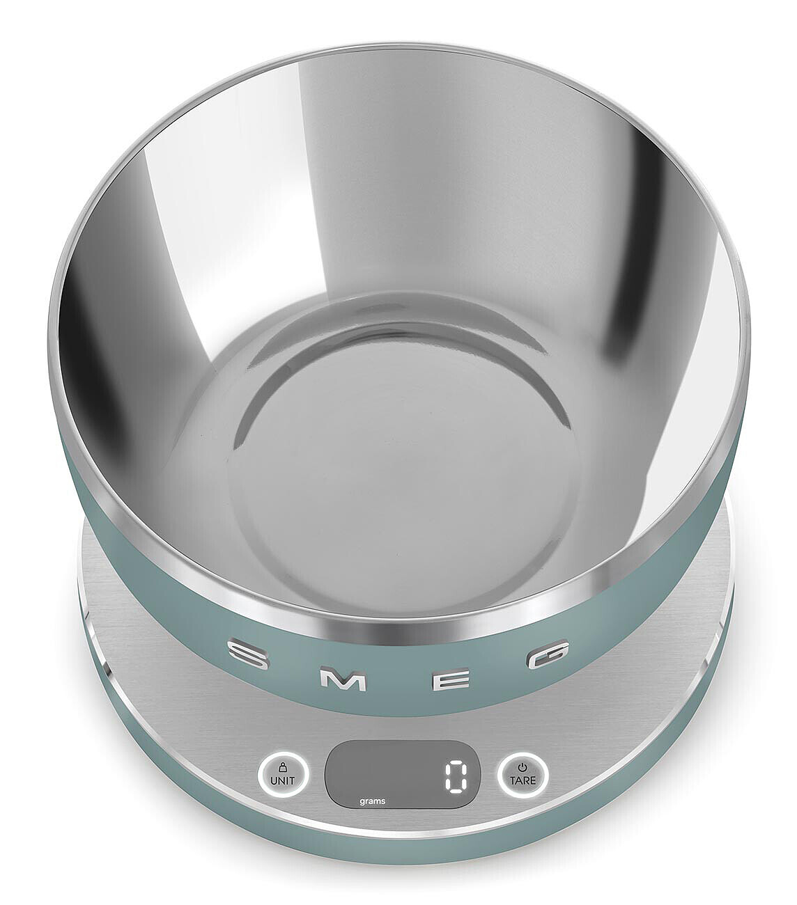 SMEG Digitale Küchenwaage Emerald Green matt