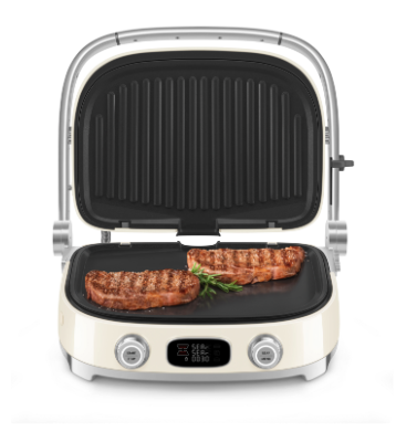 Smeg 50's Style Kontaktgrill - Creme
