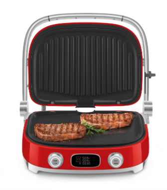 Smeg 50's Style Kontaktgrill - Rot