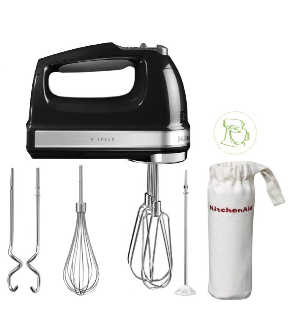 KitchenAid Handrührgerät Onyx Schwarz