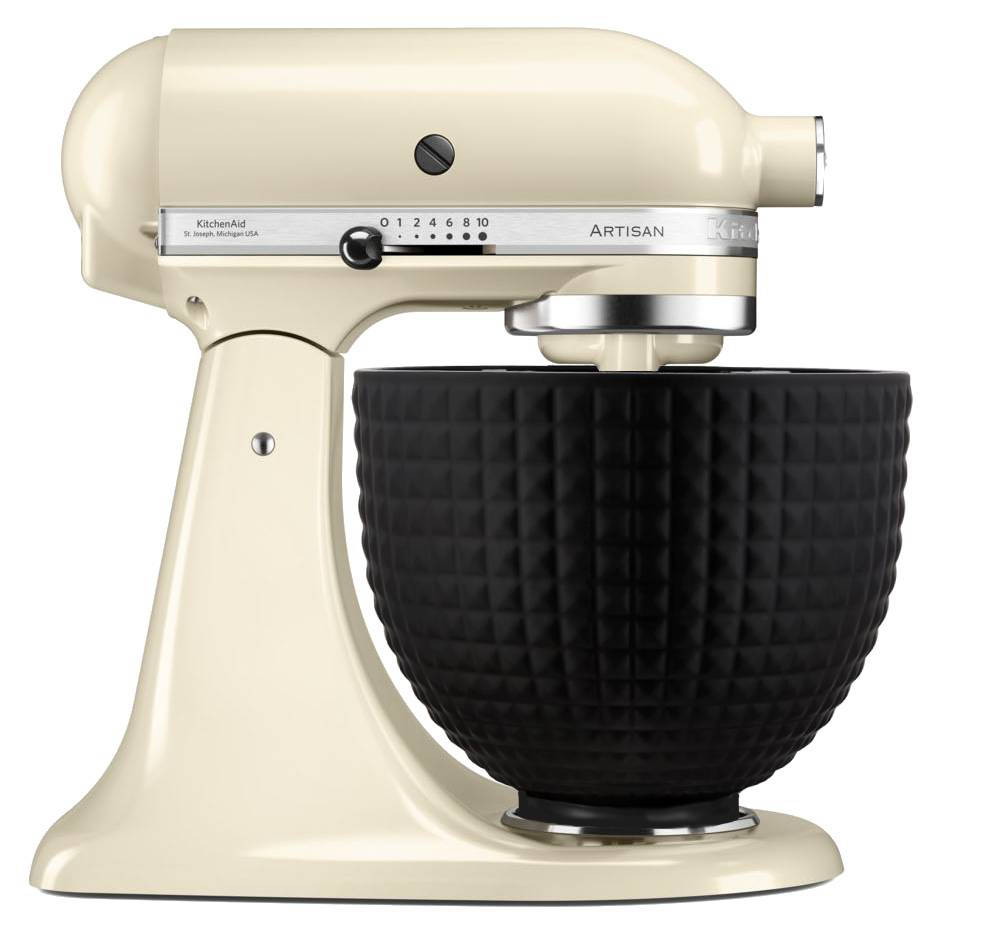 KitchenAid Küchenmaschine 125 Creme - Black Edition