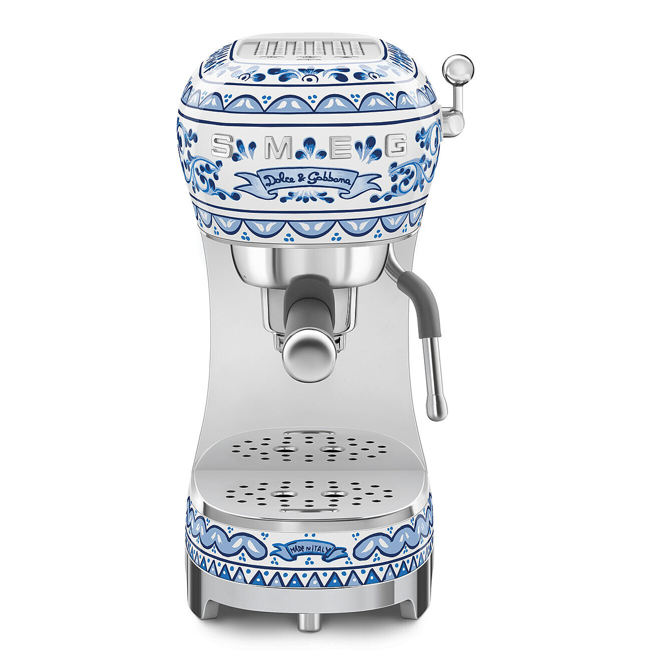 SMEG Espressomaschine Dolce & Gabbana Blu Mediterraneo SMEG Espressomaschine Dolce & Gabbana Blu Mediterraneo