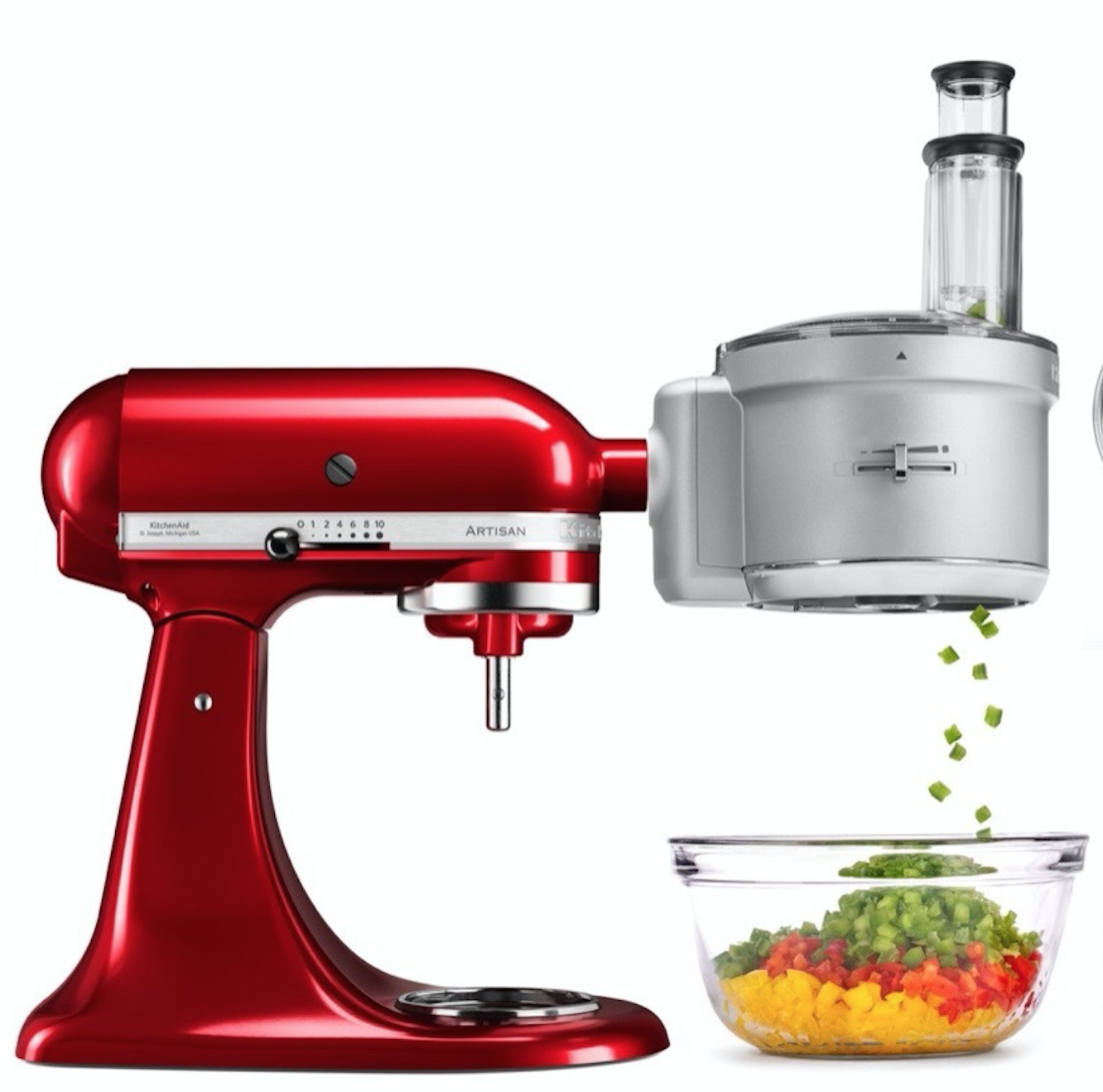 KitchenAid Foodprocessor Vorsatz mit Zubehör