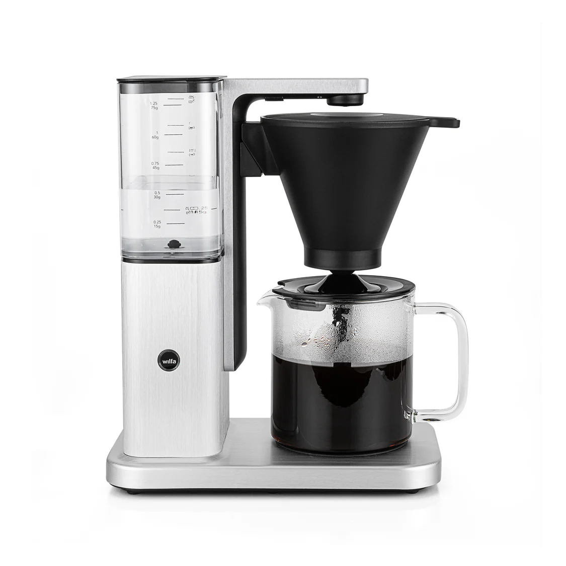 Matrixprodukt Wilfa Zense Alux Kaffeemaschine, CM10ABA-A125, Aluminum gebürstet