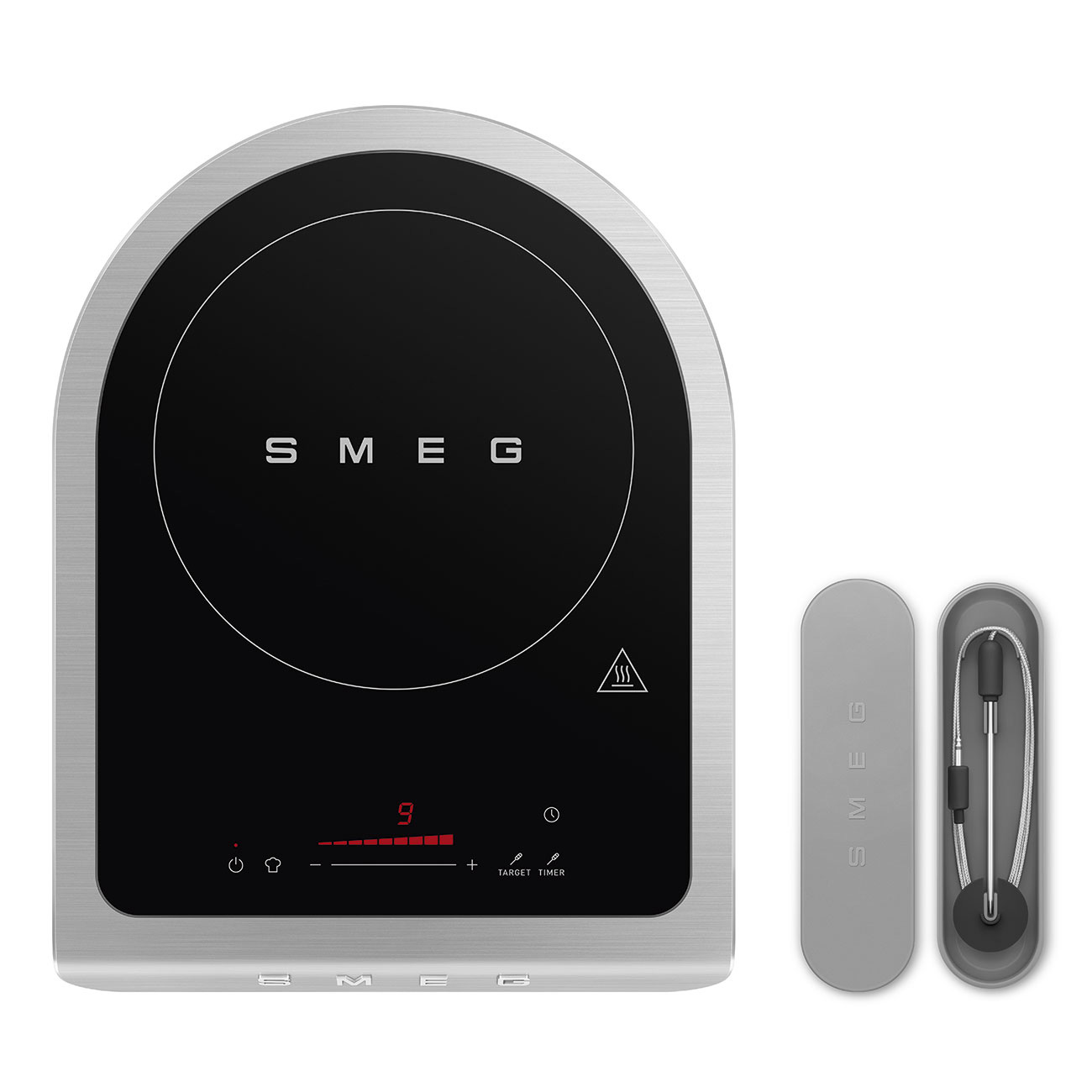 Smeg Portables Tisch-Induktionskochfeld - Weiß-Matt