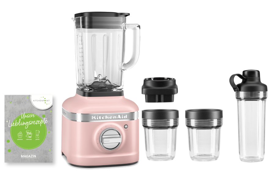 KitchenAid K400 Blender Dried Rose Smoothie Set