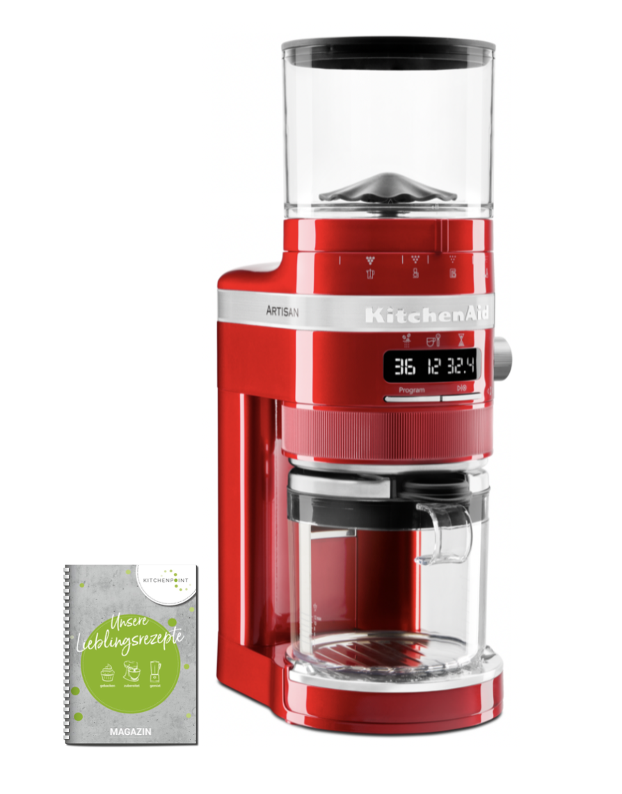 KitchenAid Kaffeemühle Empire Rot