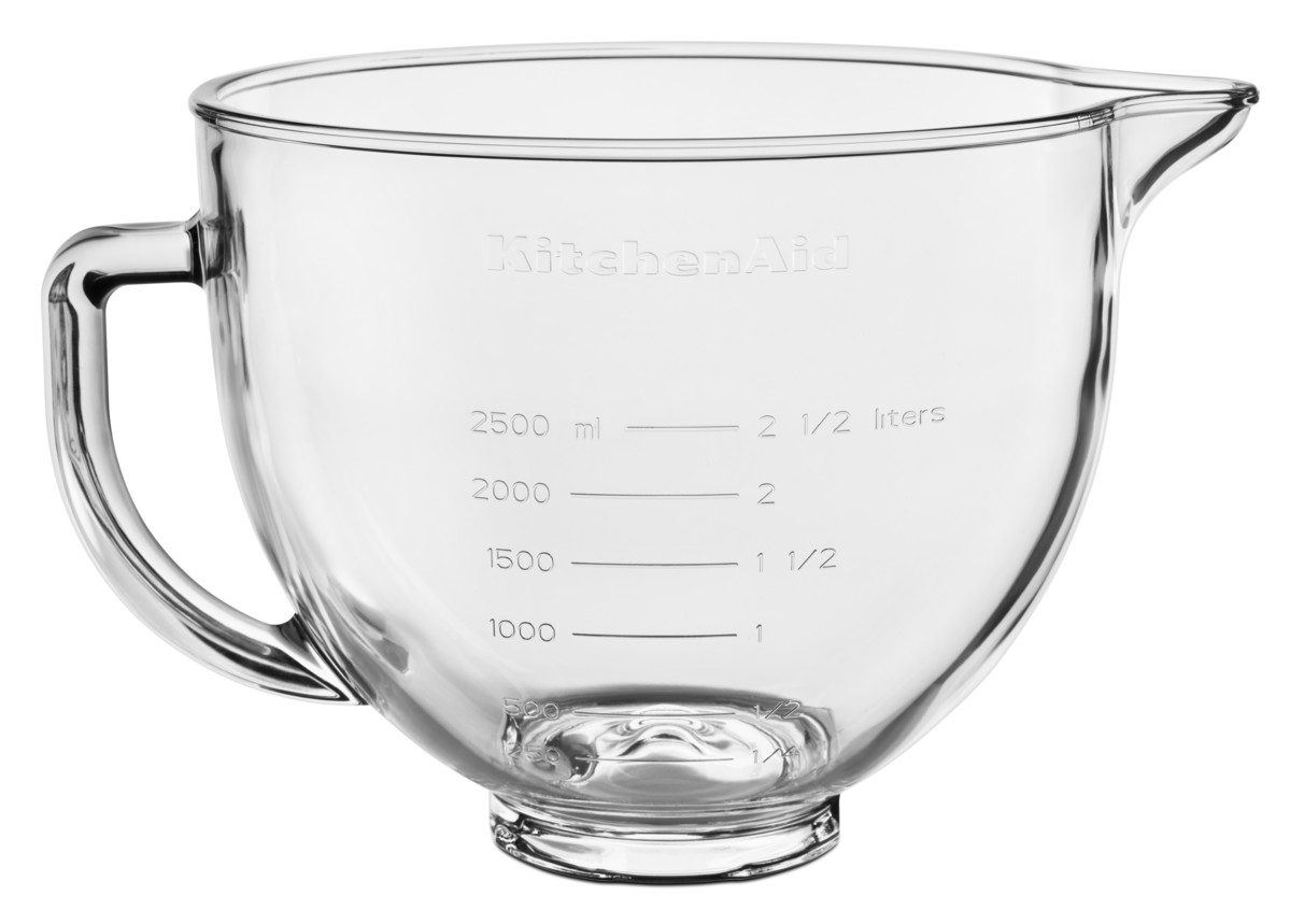 KitchenAId Glasschüssel klar 4,83l