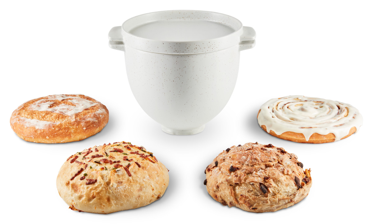 KitchenAid Brot-Backschüssel Grey Speckle