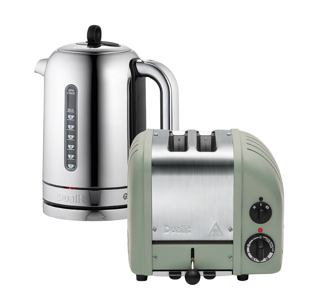 Dualit Wasserkocher - Toaster Set Classic Sage
