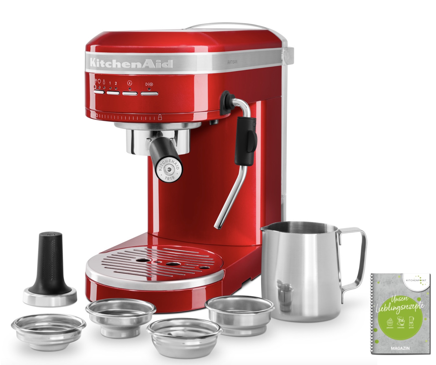 KitchenAid Espressomaschine Artisan Empire Rot