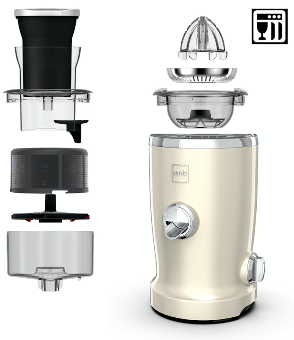 Novis VitaJuicer Entsafter S1 Creme Novis VitaJuicer Entsafter S1 Creme