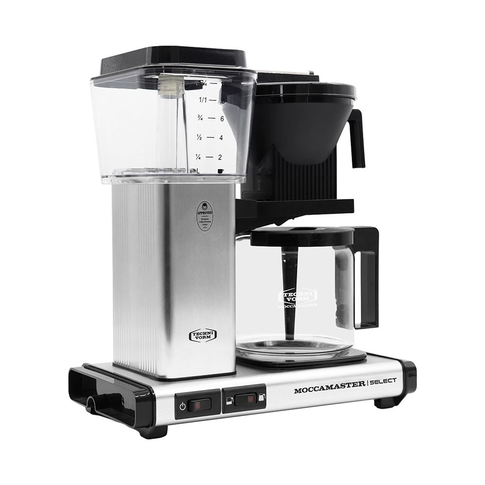 Moccamaster Kaffeemaschine KBG Select Edelstahl gebürstet