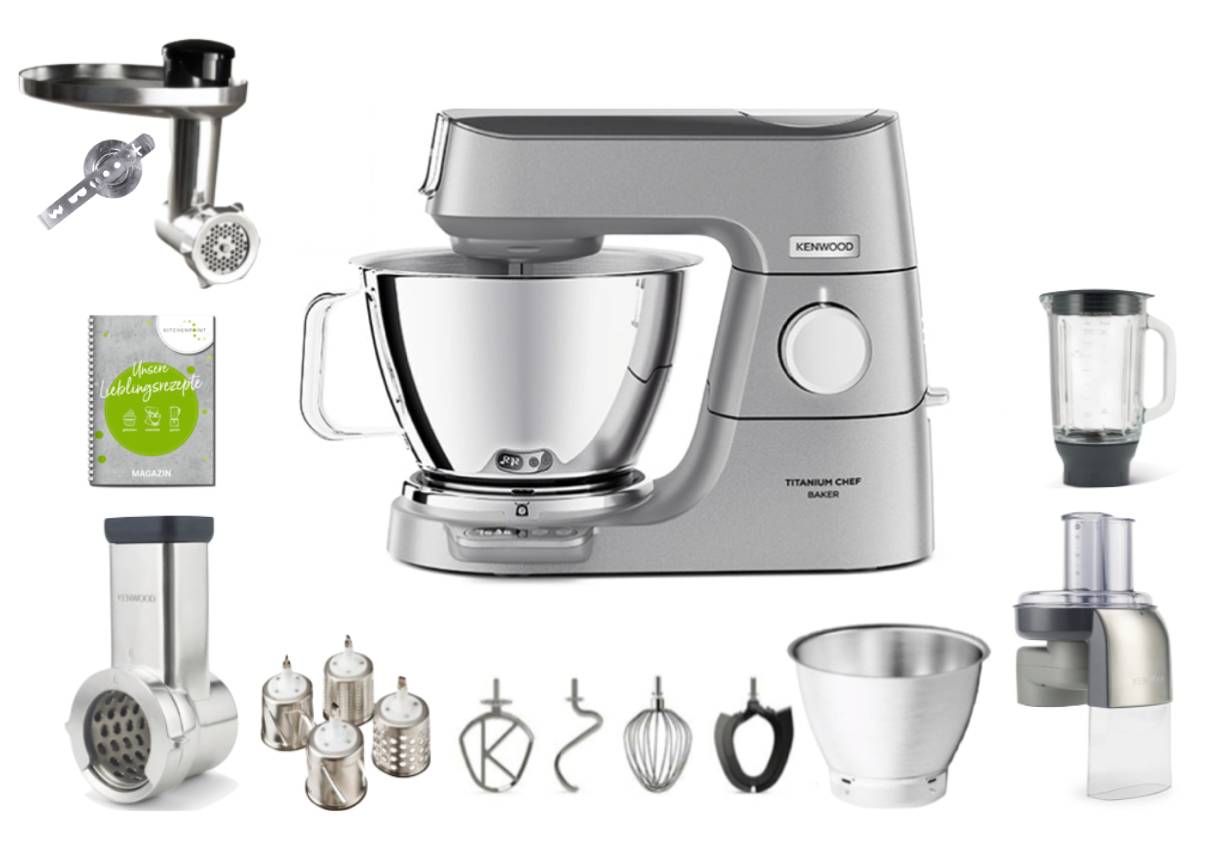 Kenwood Titanium Chef Baker - Mega Spar Set  