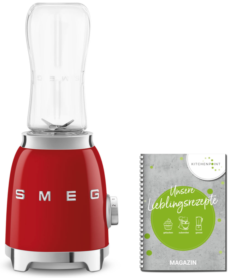 SMEG Personal Blender Rot