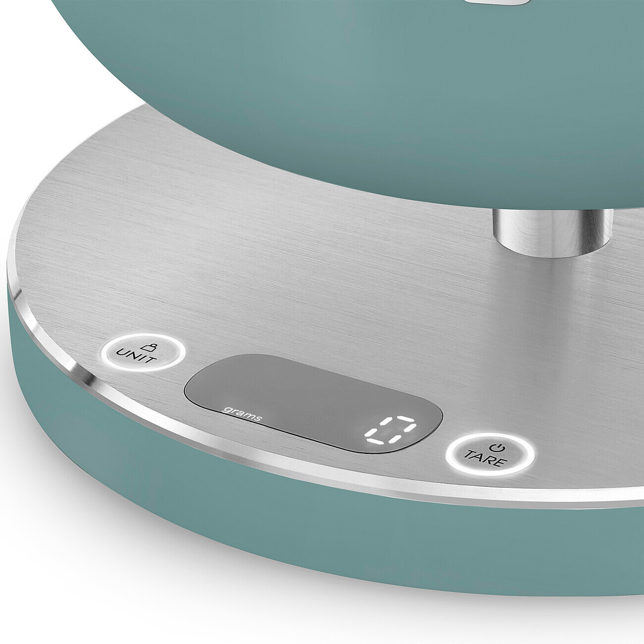 SMEG Digitale Küchenwaage Emerald Green matt