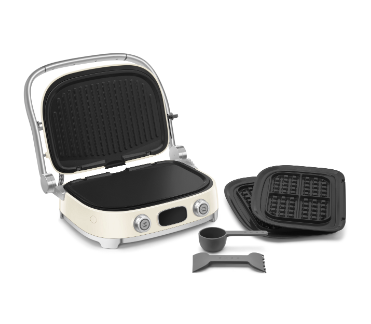 Smeg 50's Style Kontaktgrill - Creme