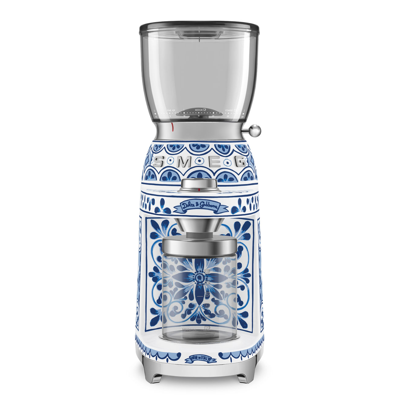 SMEG Kaffeemühle Dolce & Gabbana Blu Mediterraneo