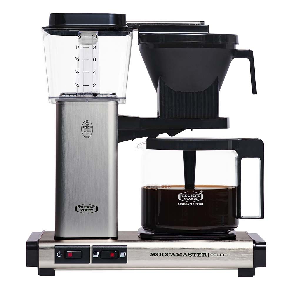 Moccamaster Kaffeemaschine KBG Select Edelstahl gebürstet