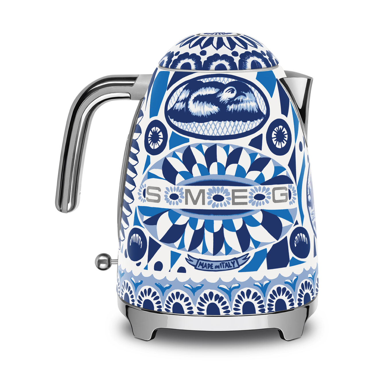 SMEG Wasserkocher - Toaster Set Dolce & Gabbana Blu Mediterraneo SMEG Wasserkocher - Toaster Set Dolce & Gabbana Blu Mediterraneo