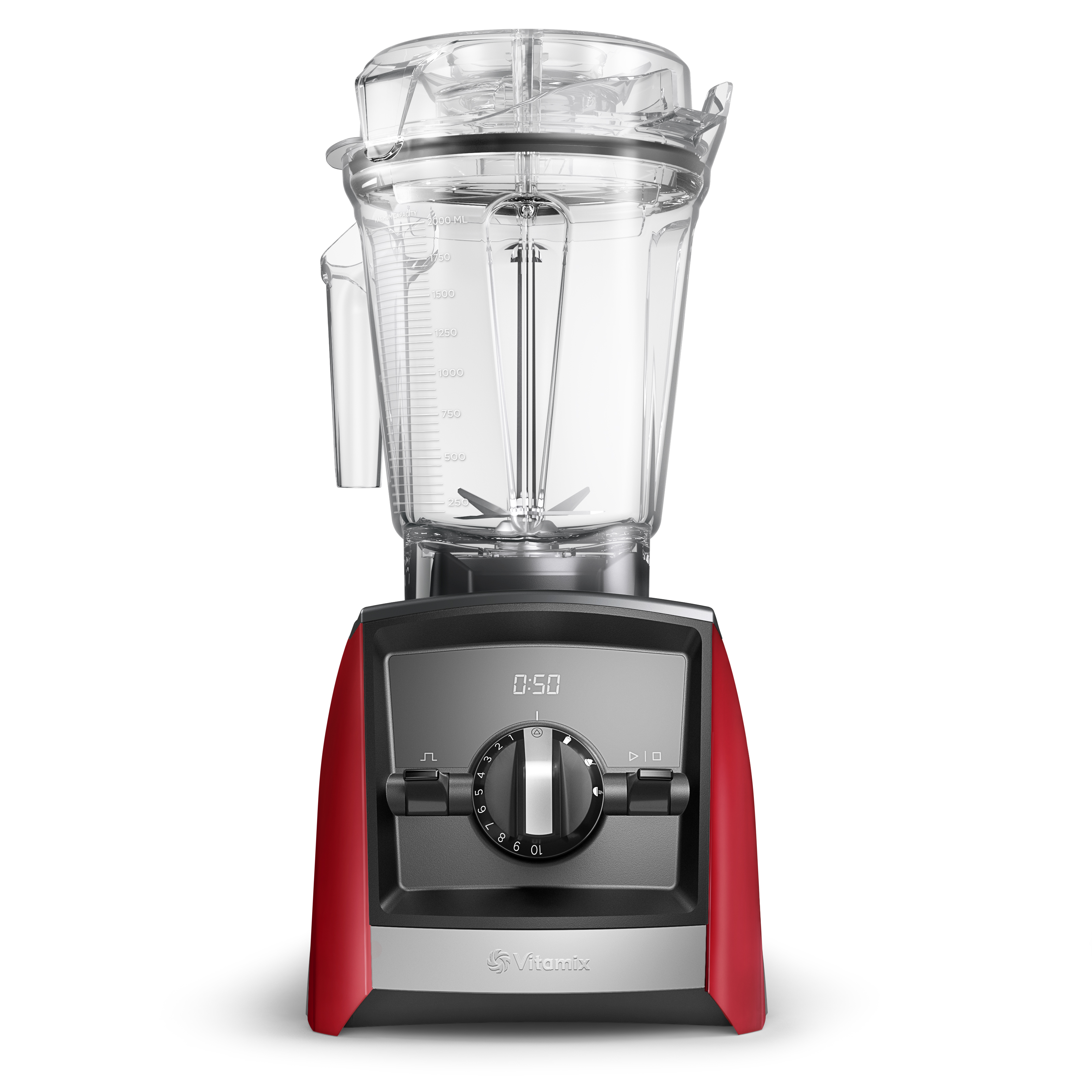 Vitamix ASCENT 2500i Aer Disc Behälter Starter Set - Rot Vitamix ASCENT 2500i Aer Disc Behälter Starter Set - Rot