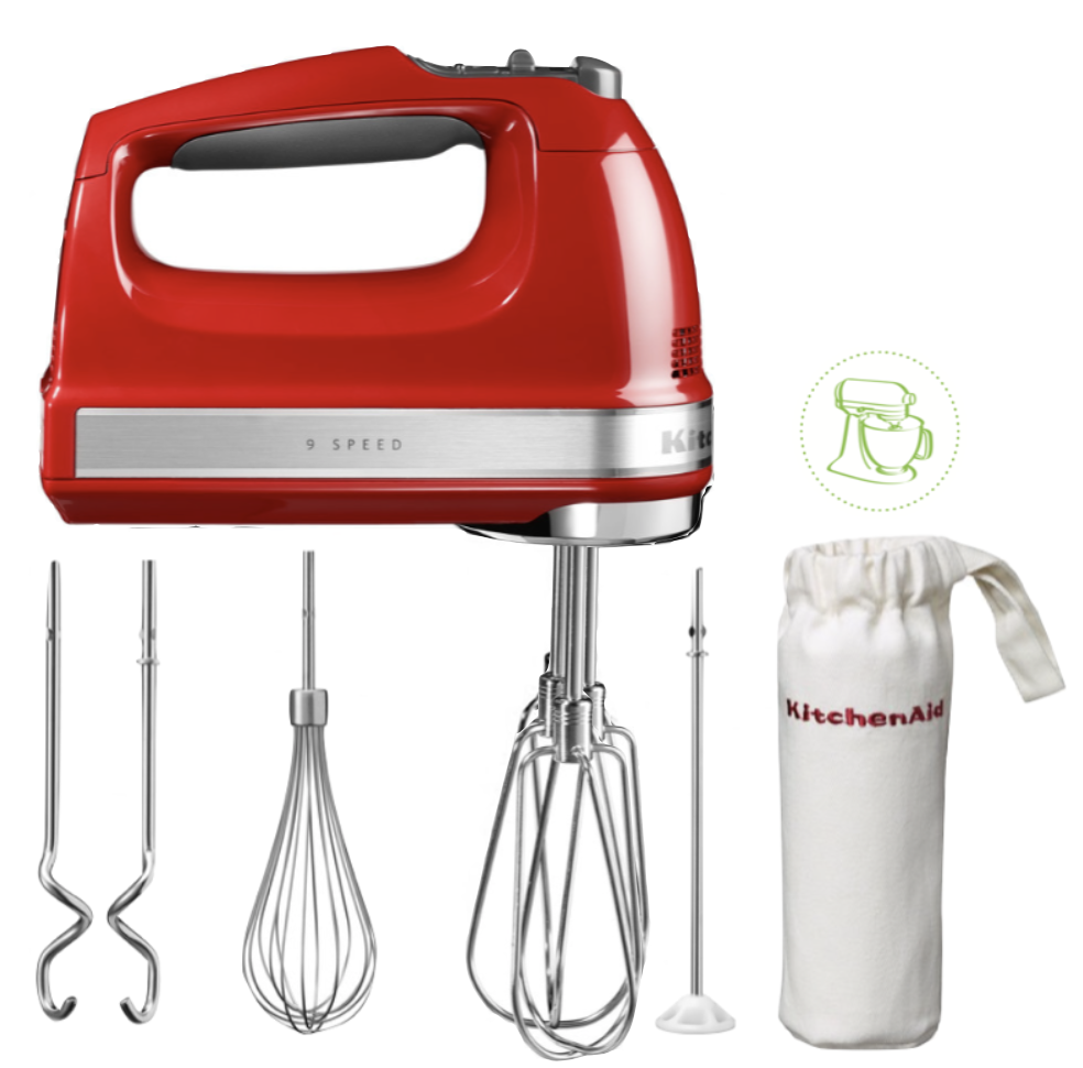 KitchenAid Handrührgerät Empire Rot