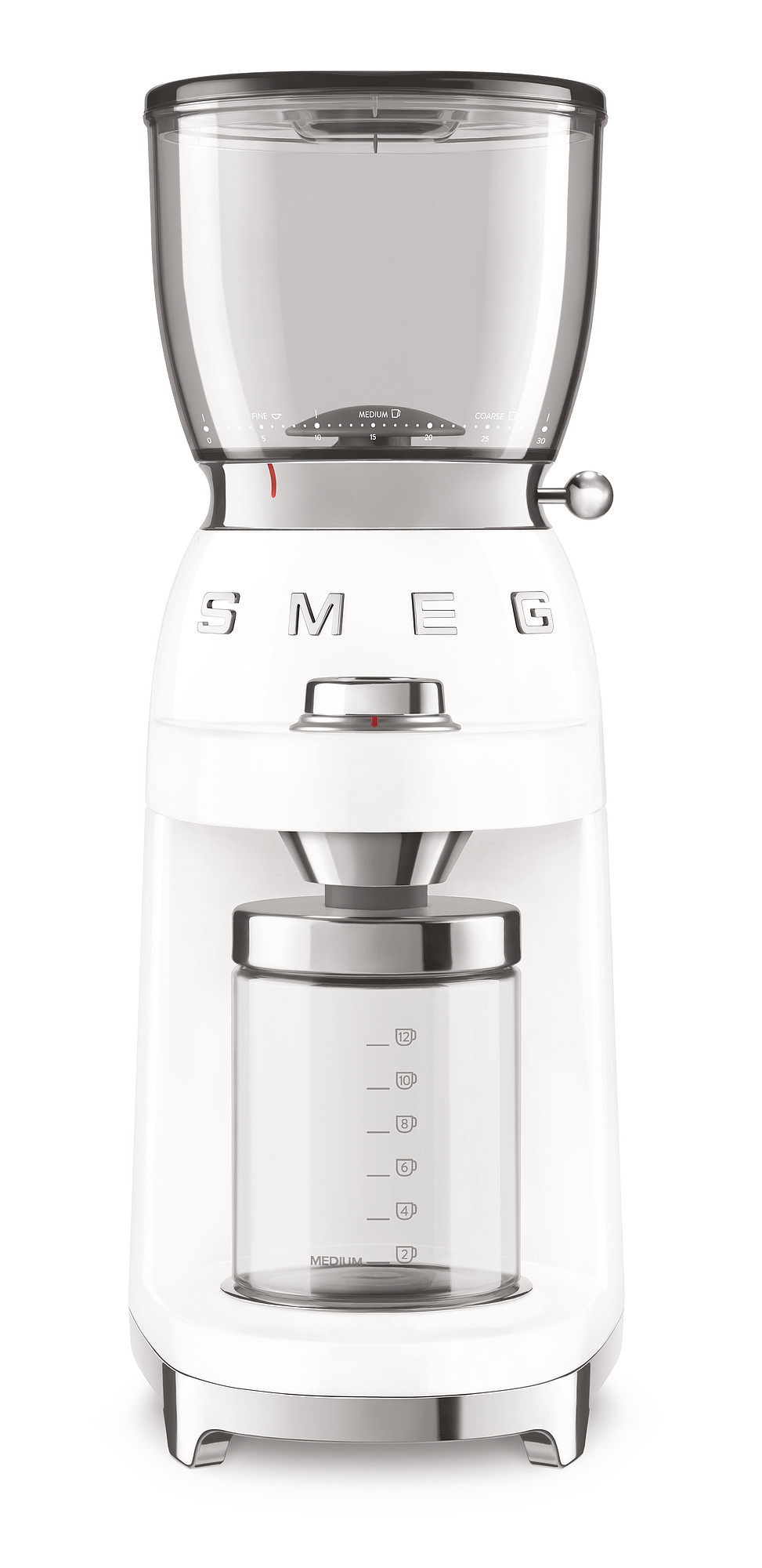 SMEG Kaffeemühle weiß