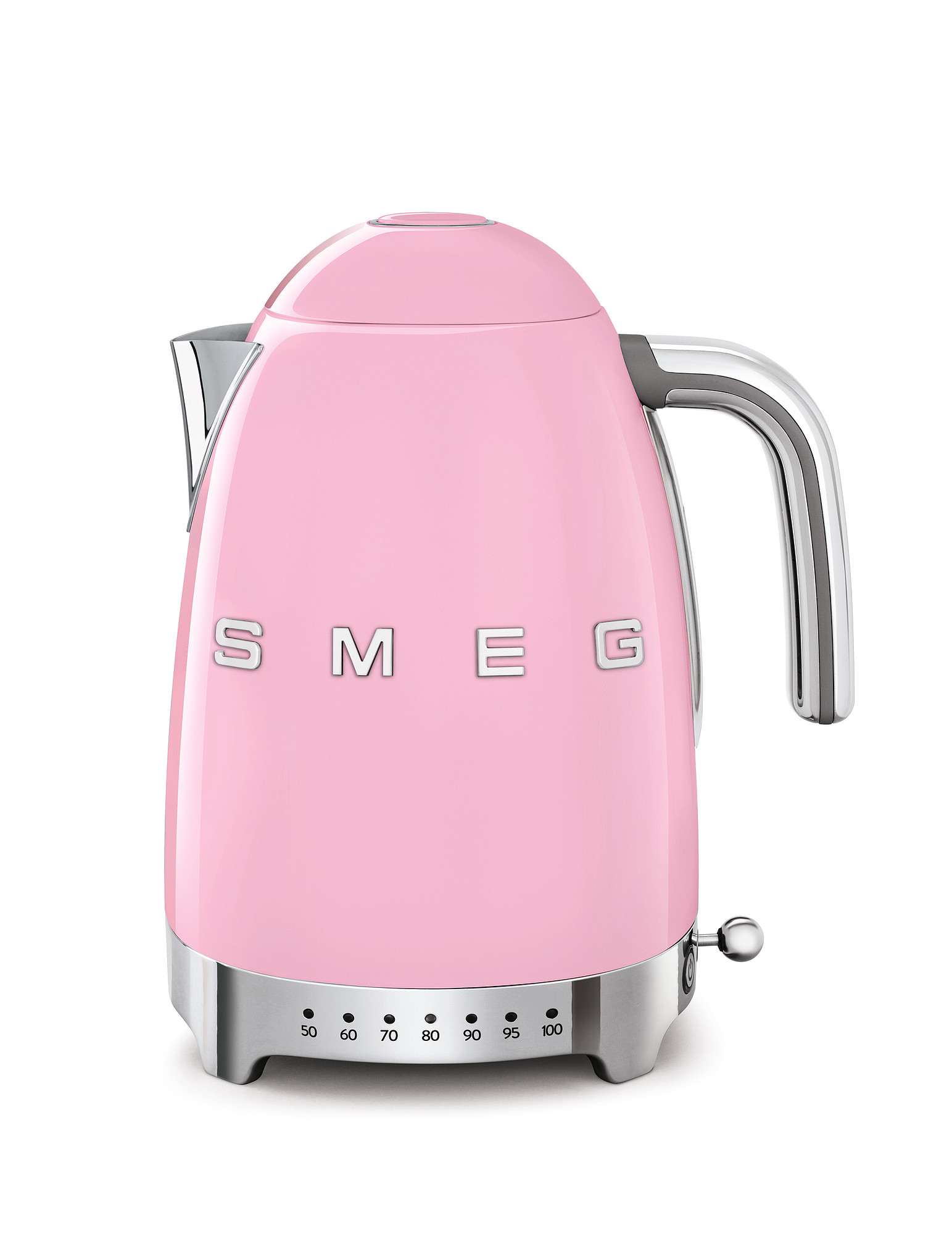 SMEG Wasserkocher Temperaturregelung Cadillac Pink