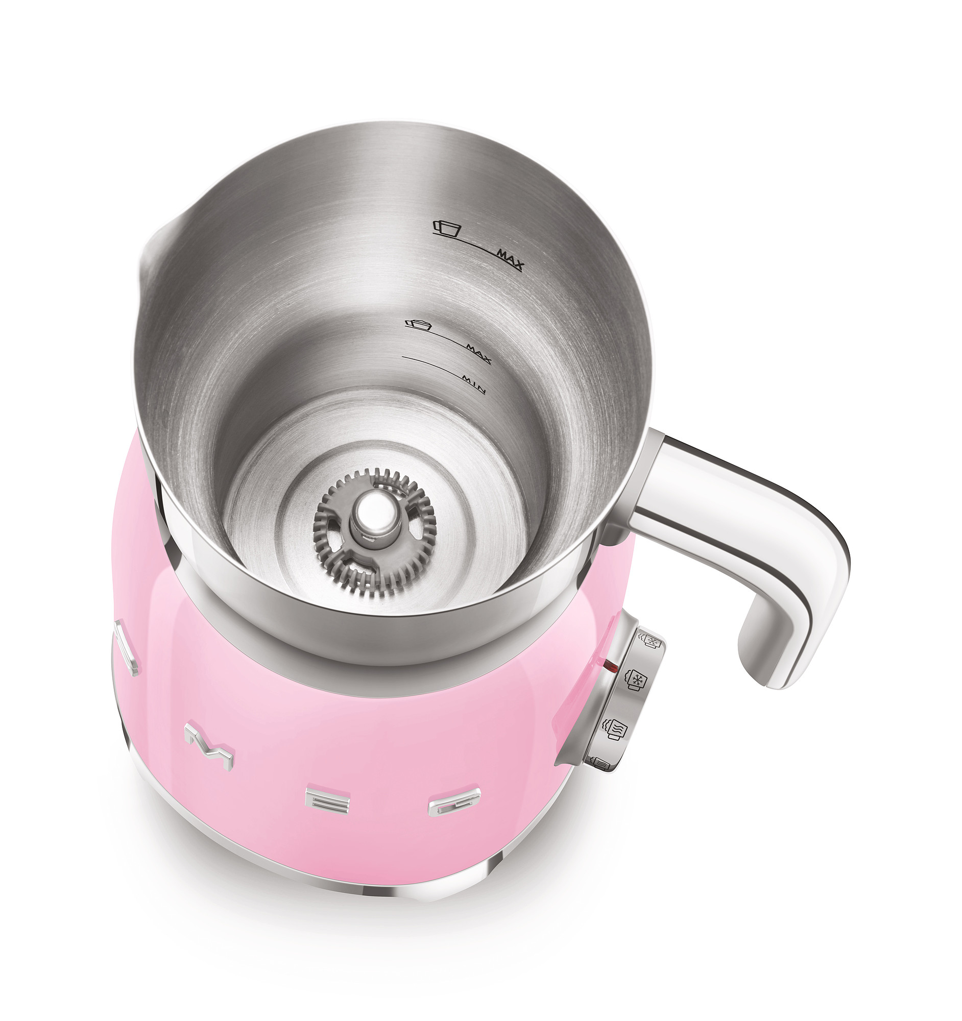 SMEG Milchaufschäumer Cadillac Pink