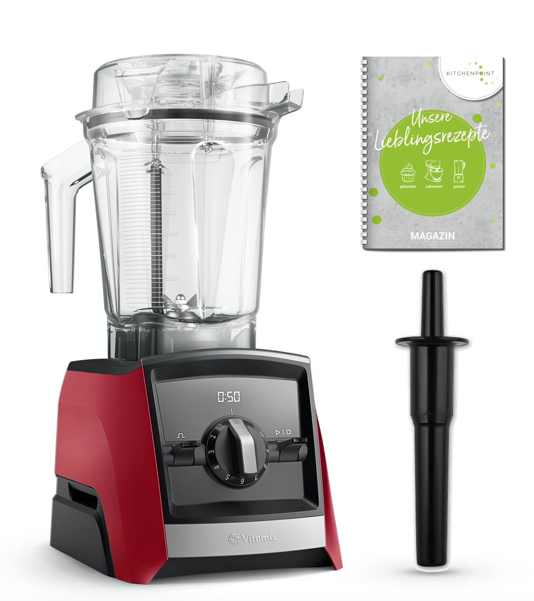 Vitamix ASCENT Mixer A2300i Starter Set - Rot Vitamix ASCENT Mixer A2300i Starter Set - Rot