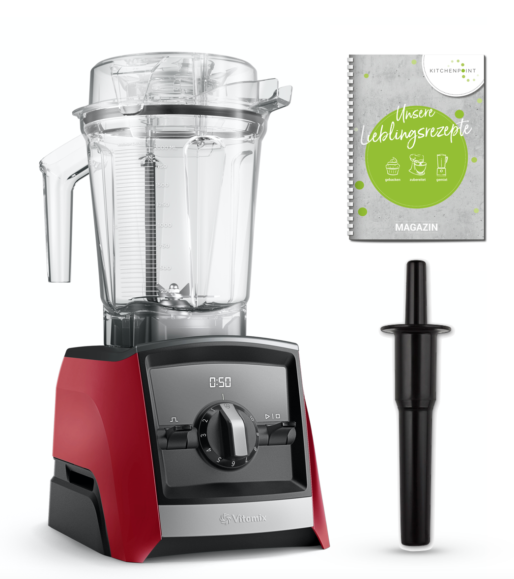 Vitamix ASCENT Mixer A2300i rot