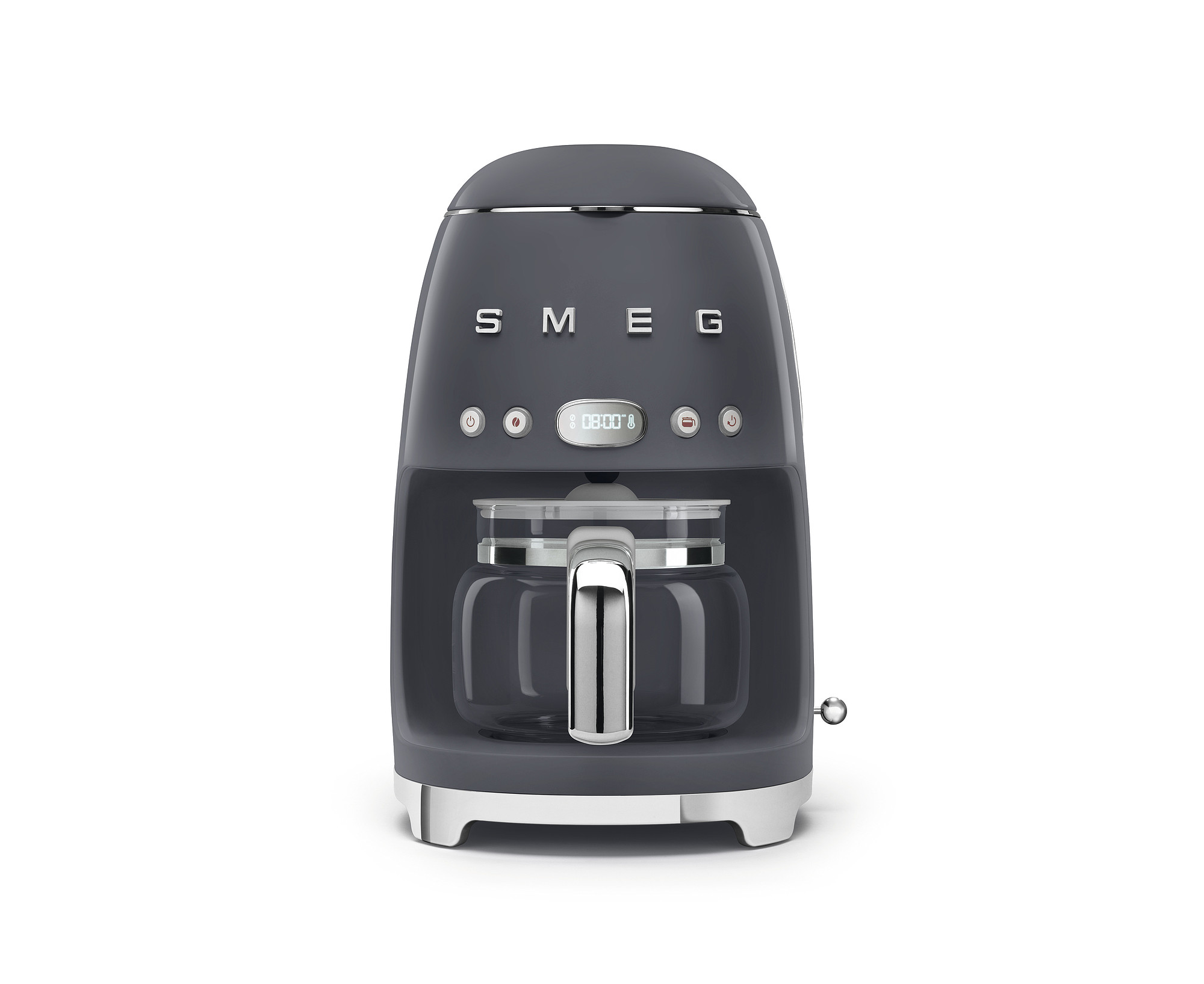 SMEG Kaffeemaschine Anthrazit