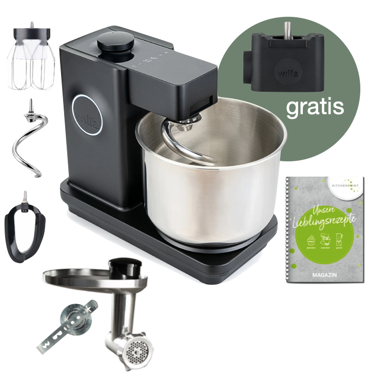 Wilfa Küchenmaschine Probaker Timer schwarz - Back Set