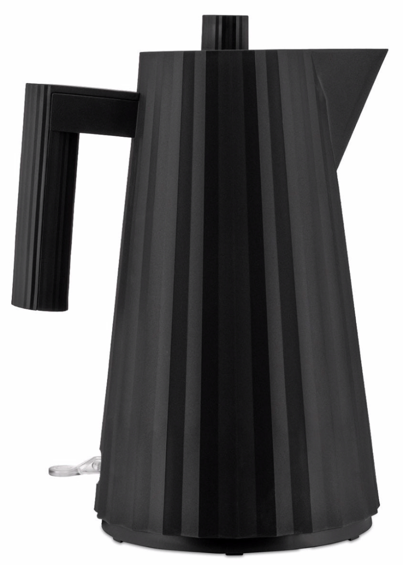 Alessi Plissé Frühstücks Set schwarz Alessi Plissé Frühstücks Set schwarz
