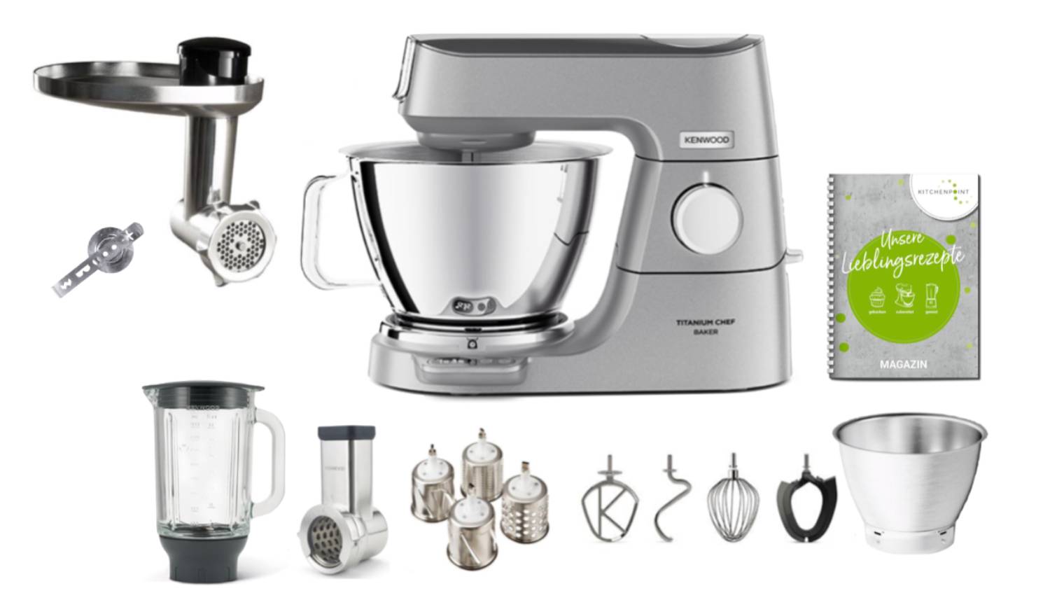 Kenwood Titanium Chef Baker - Back Set 