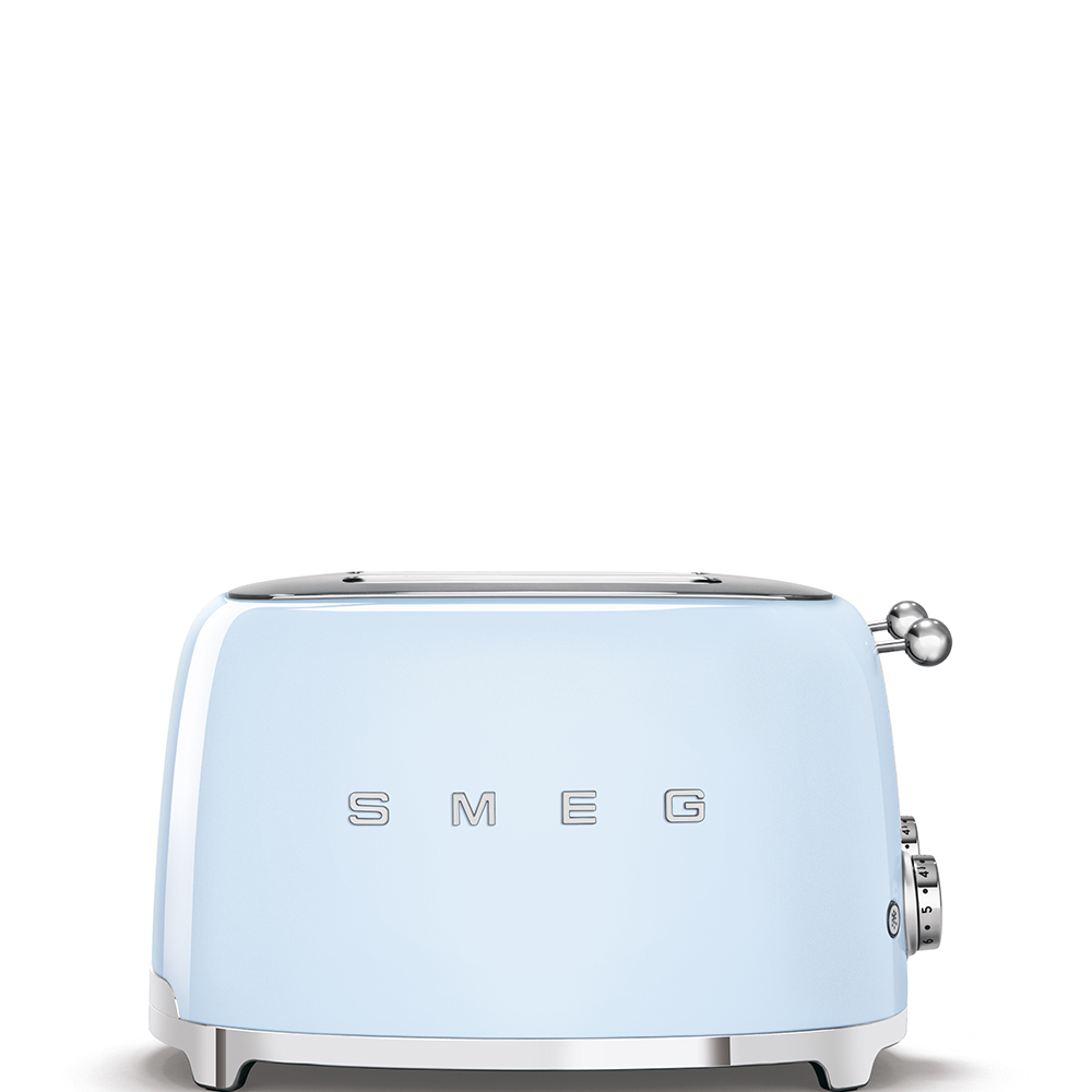 SMEG Toaster 4 Schlitze Pastellblau