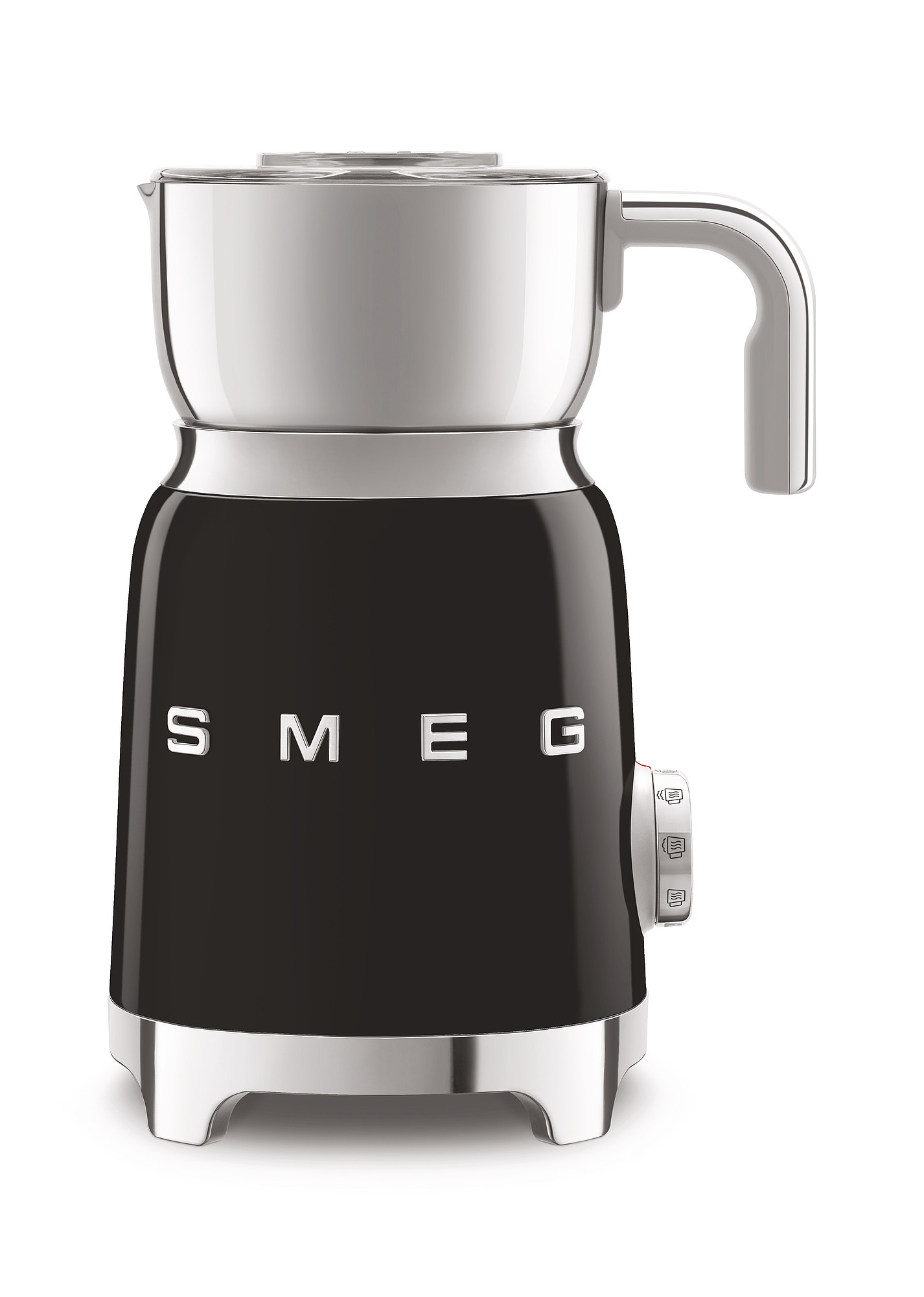 SMEG Milchaufschäumer schwarz