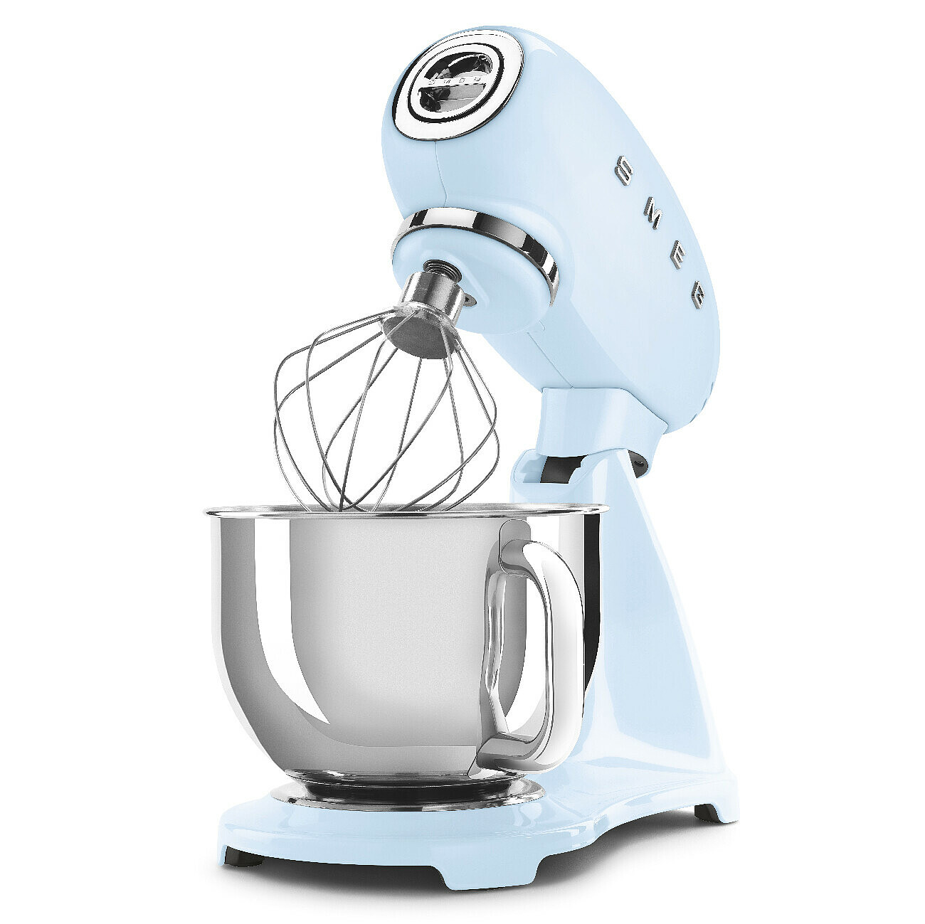 SMEG Küchenmaschine Vollfarbe SMF03 Pastellblau