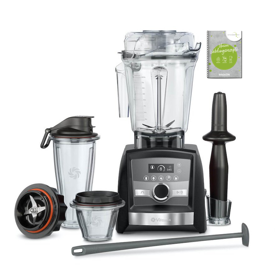 Vitamix ASCENT Mixer A3500i Graphite Jubiläum - inkl. Starterpaket