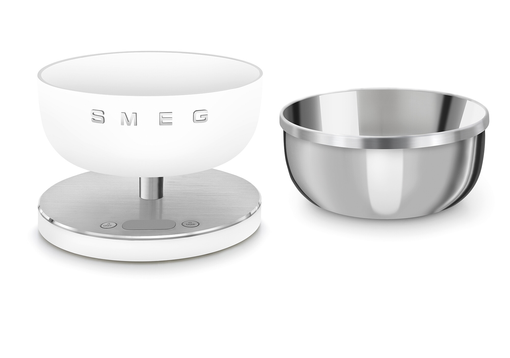 SMEG Digitale Küchenwaage Schwarz matt