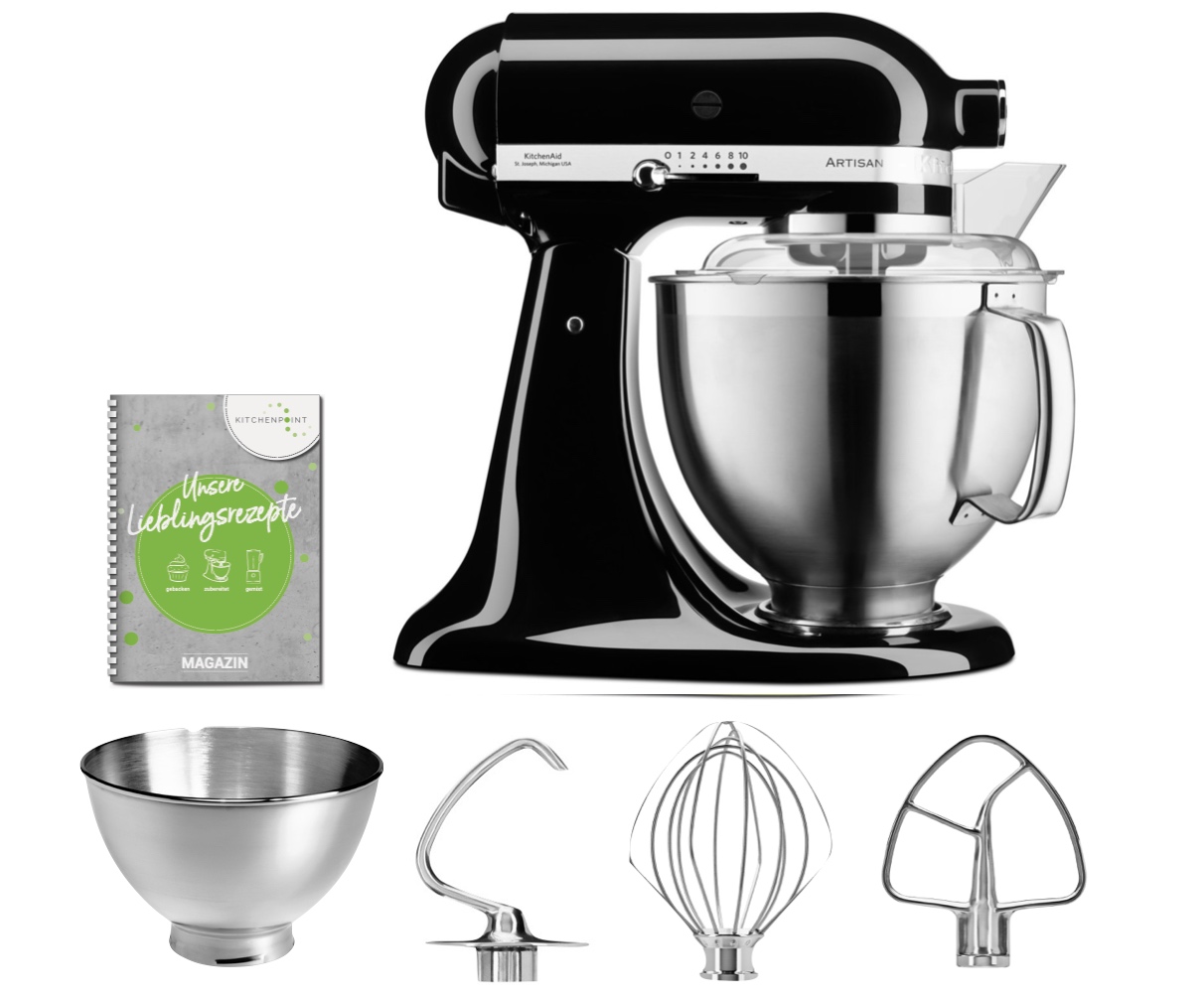 KitchenAid Küchenmaschine 185 Onyx Schwarz