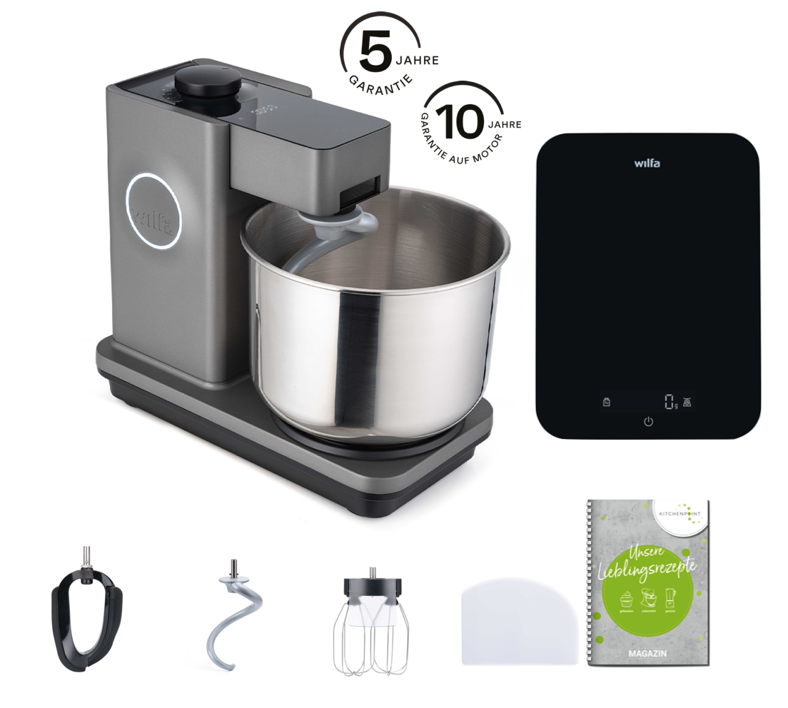 Wilfa Küchenmaschine probaker Timer grau - Black Week Set