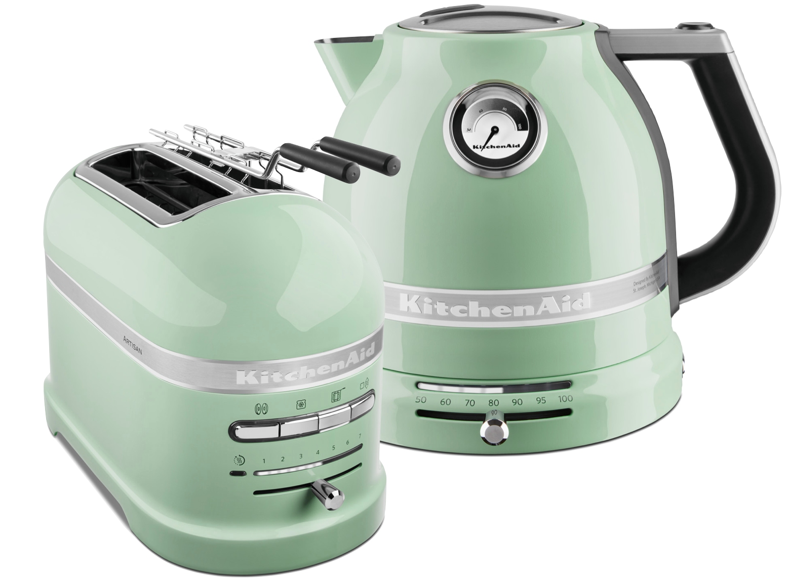 KitchenAid Artisan Wasserkocher - Toaster Set Pistazie