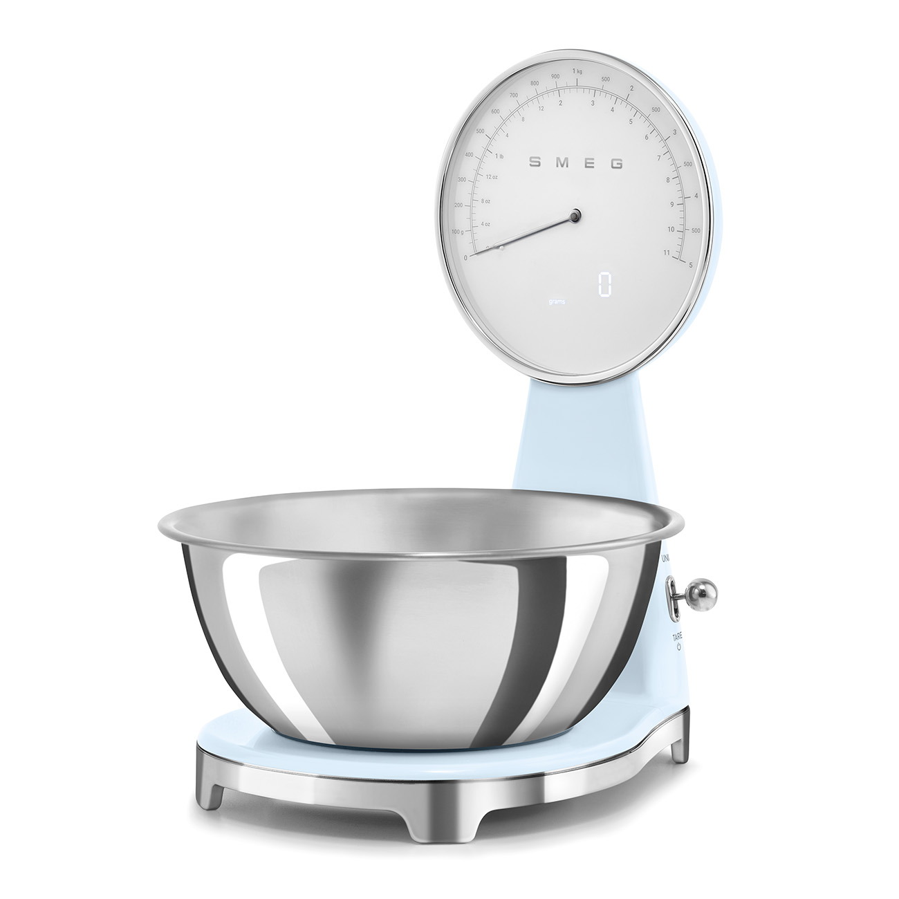 Smeg Analoge & Digitale Portionswaage - Pastellblau