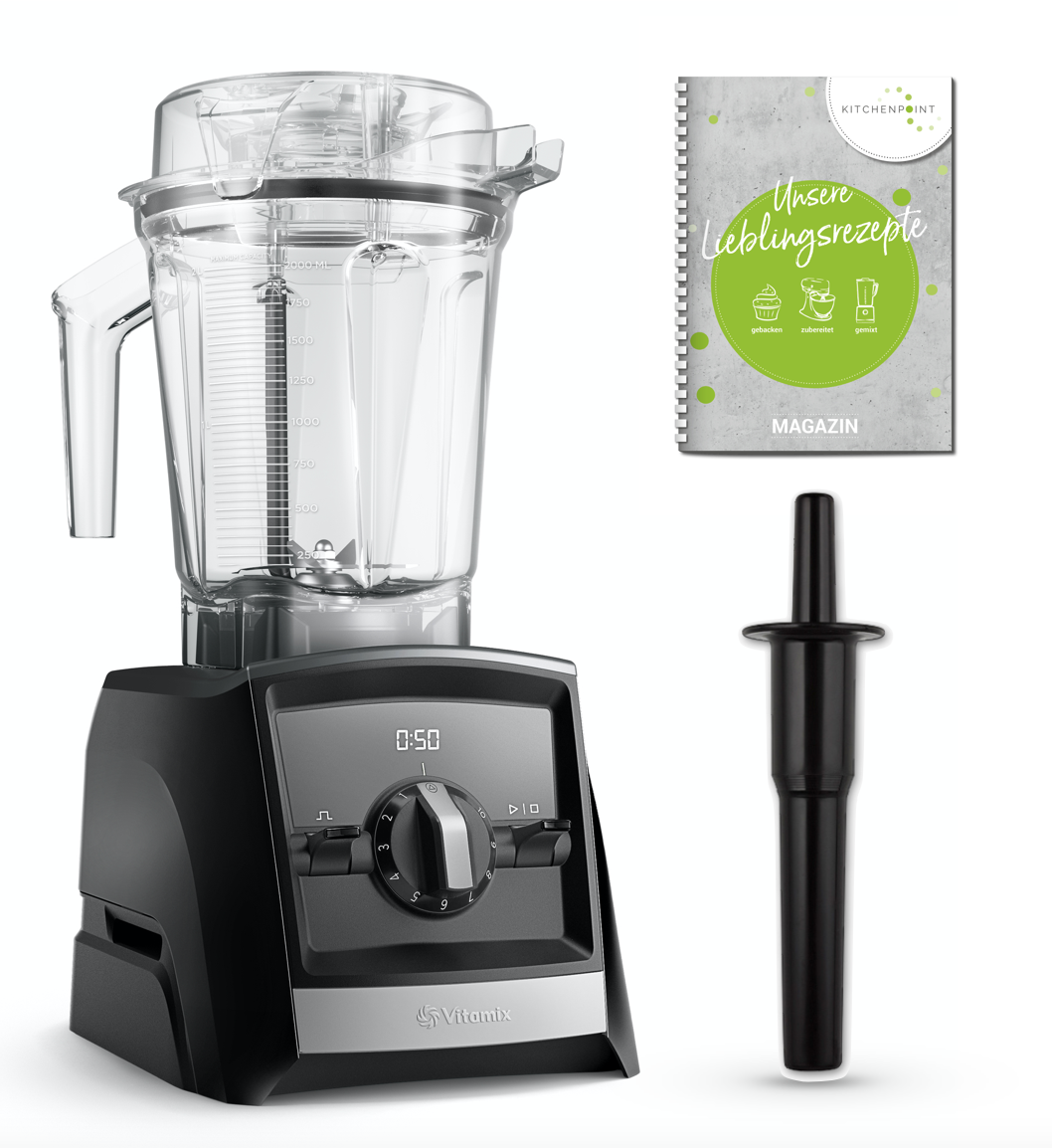 Vitamix ASCENT Mixer A2300i Aer Disc Behälter Set - Schwarz Vitamix ASCENT Mixer A2300i Aer Disc Behälter Set - Schwarz