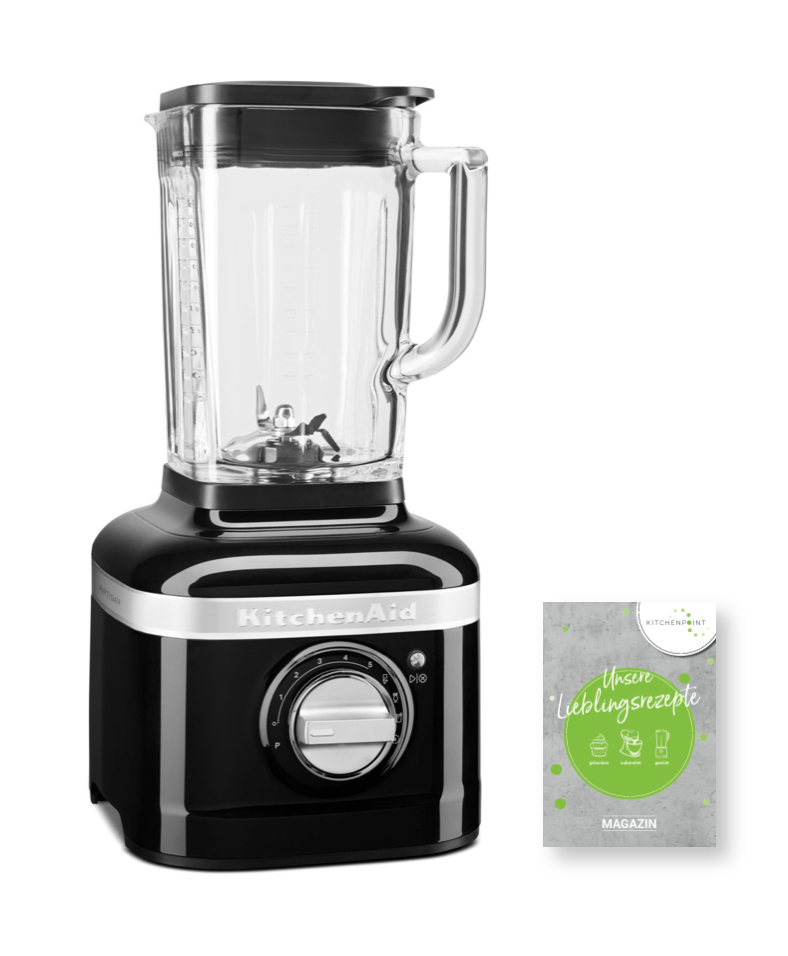 KitchenAid Artisan Blender K400 Mixer Onyx Schwarz