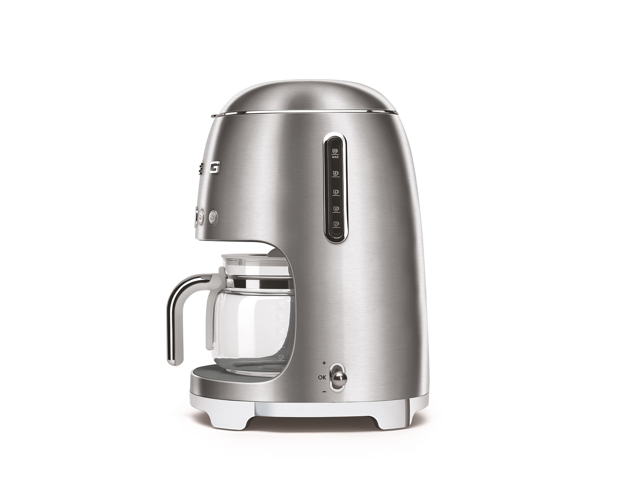 SMEG Kaffeemaschine Edelstahl