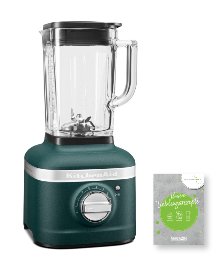 KitchenAid Artisan Blender K400 Mixer Pebbled Palm