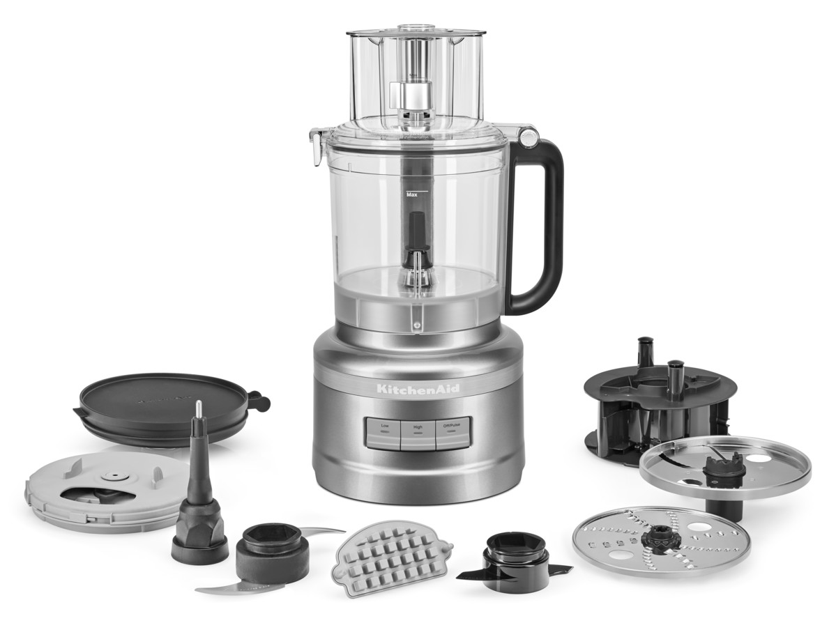 KitchenAid Food Processor 3,1 l  Kontur Silber